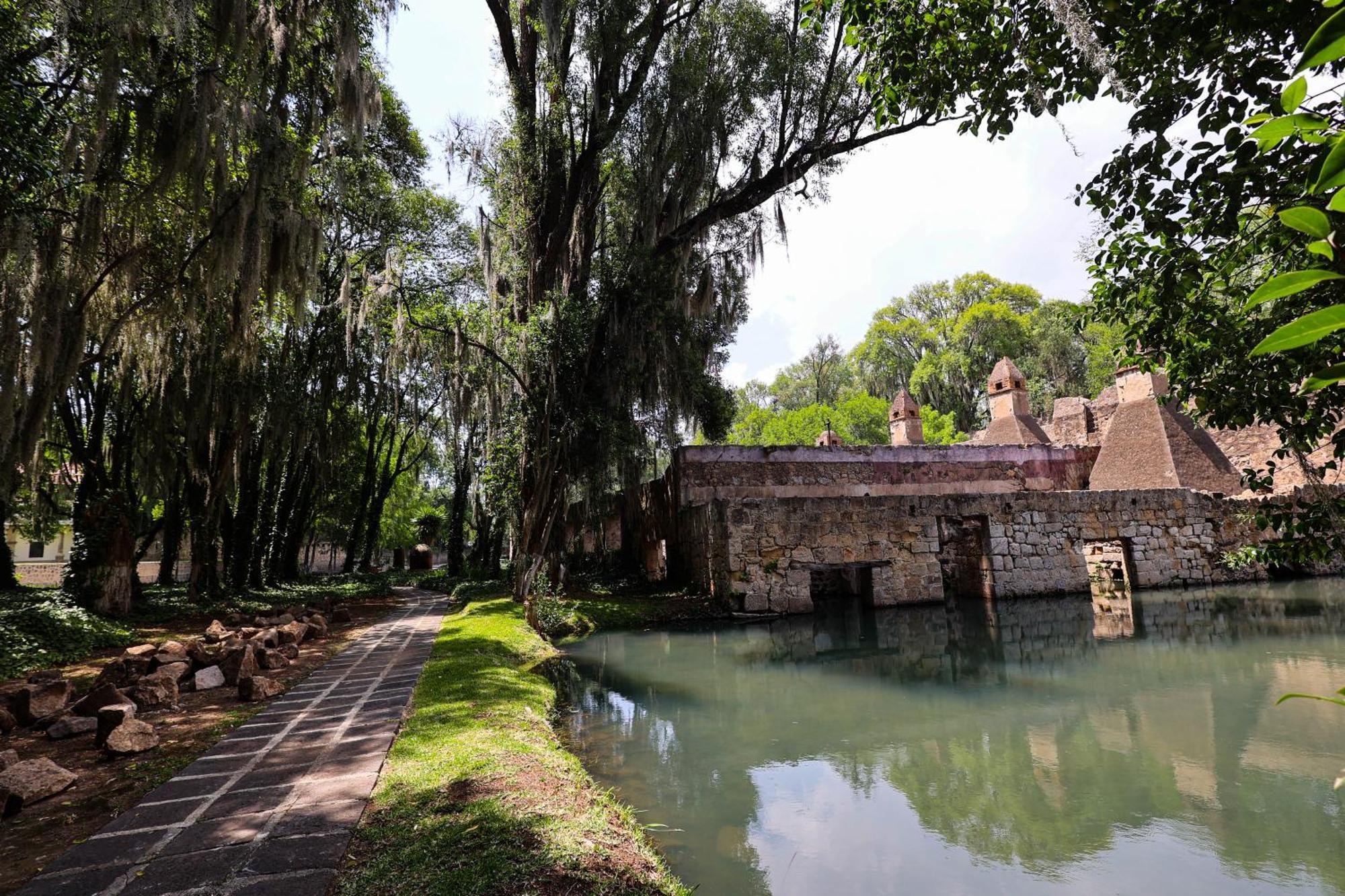 Hotel Hacienda San Miguel Regla 우아스카 데 오캄포 외부 사진