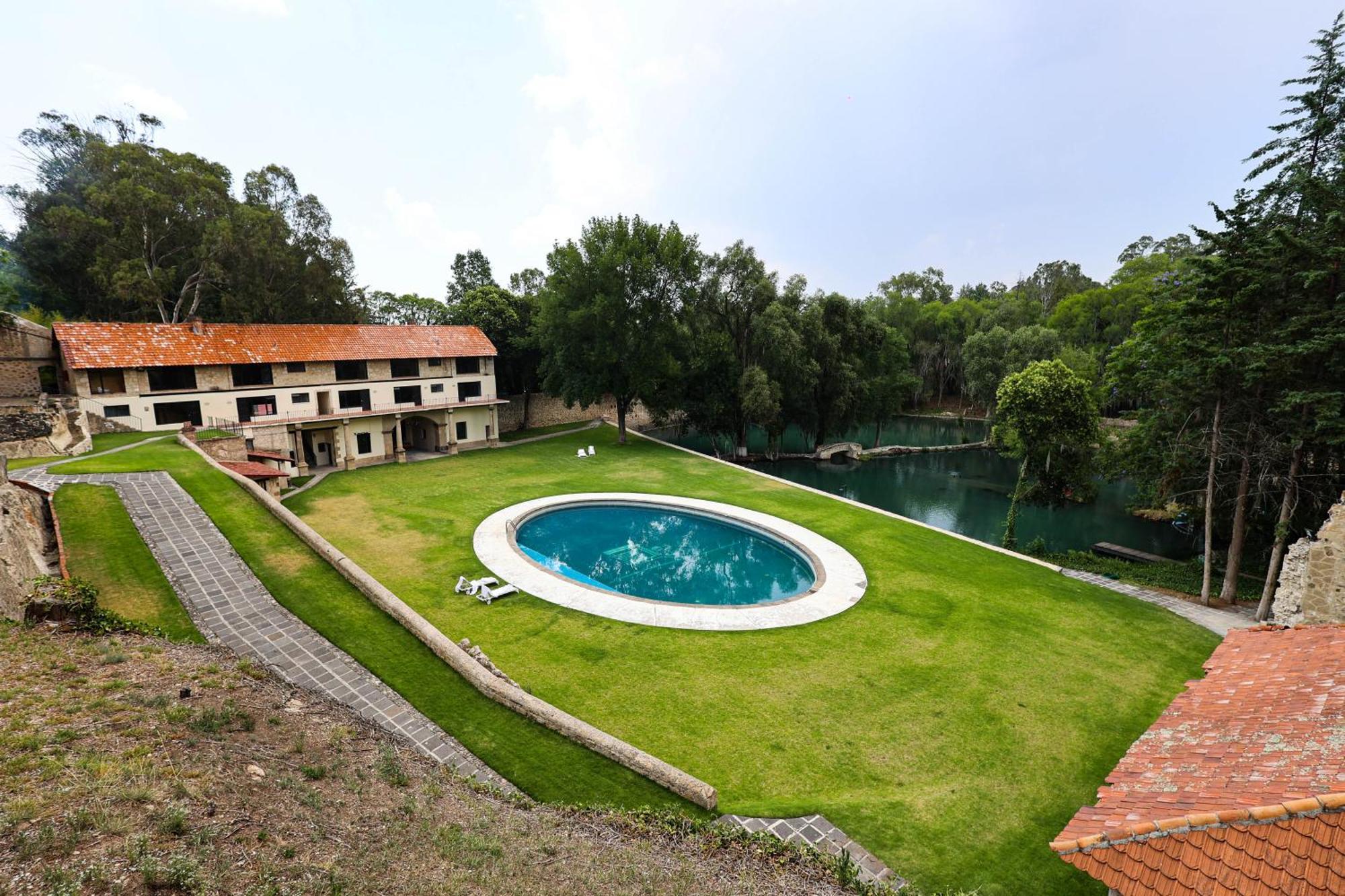 Hotel Hacienda San Miguel Regla 우아스카 데 오캄포 외부 사진